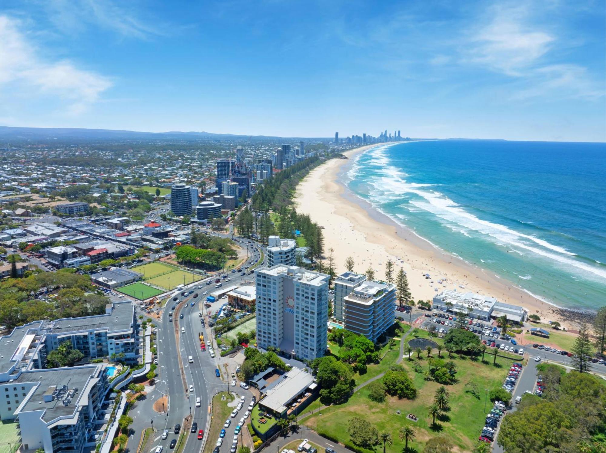 Burleigh Beach Tower Gold Coast Exterior foto